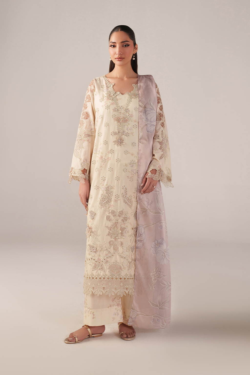 Iznik Spring Summer '26 | SS-06 Embroidered Lawn