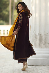 charizma | CSW5-09 | 3-PC Unstitched Peach Leather with Velvet