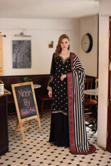 Noor Winter Embroidered Printkhaas '25 | D1 - A