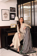 Noor Winter Embroidered Printkhaas '25 | D1 - B