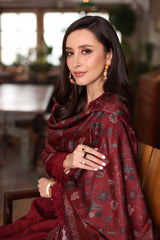 Noor Winter Embroidered Printkhaas '25 | D4 - A