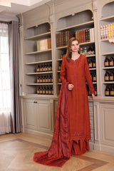 Noor Winter Embroidered Printkhaas '25 | D5 - A