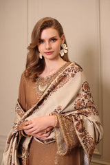 Noor Winter Embroidered Printkhaas '25 | D6 - A