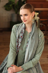 Noor Winter Embroidered Printkhaas '25 | D8 - A