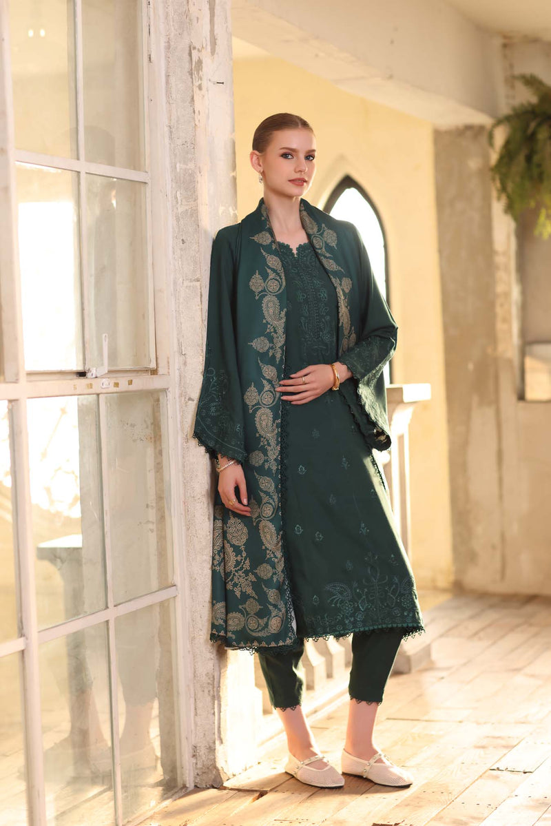 Noor Winter Embroidered Printkhaas '25 | D9- A