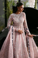 Afrozeh Zeal La Fuchsia'25 embroidered bodice and panels close-up