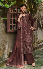 Asifa and Nabeel | Aima LWC25-10 | 3pcs Embroidered Unstitched Winter