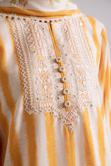 Ochre Bliss — ivory tones, warm khaddar, pure winter elegance.