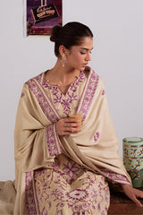 Fawn Radiance — beige elegance meets winter warmth by Cross Stitch. ✨