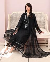 Veil Of Summer | Chikankari Edit By Roheenaz | Black Lace
