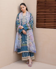 Roheenaz Summer in Bloom | Printed Lawn | Blossom Drift