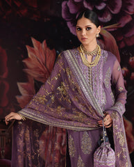 Roheenaz Royale Eternel | Chiffon Edit | Blush Whisper