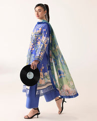 Roheenaz Rosette Unstitched Lawn '26 | Breeze of Dawn