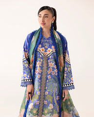 Roheenaz Rosette Unstitched Lawn '26 | Breeze of Dawn