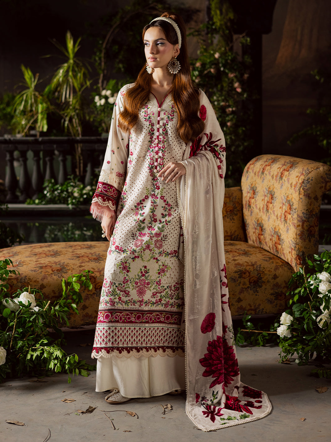 Mahnur | CK-002 | 3 PC Kotrai | Amelia Luxury Winter'25