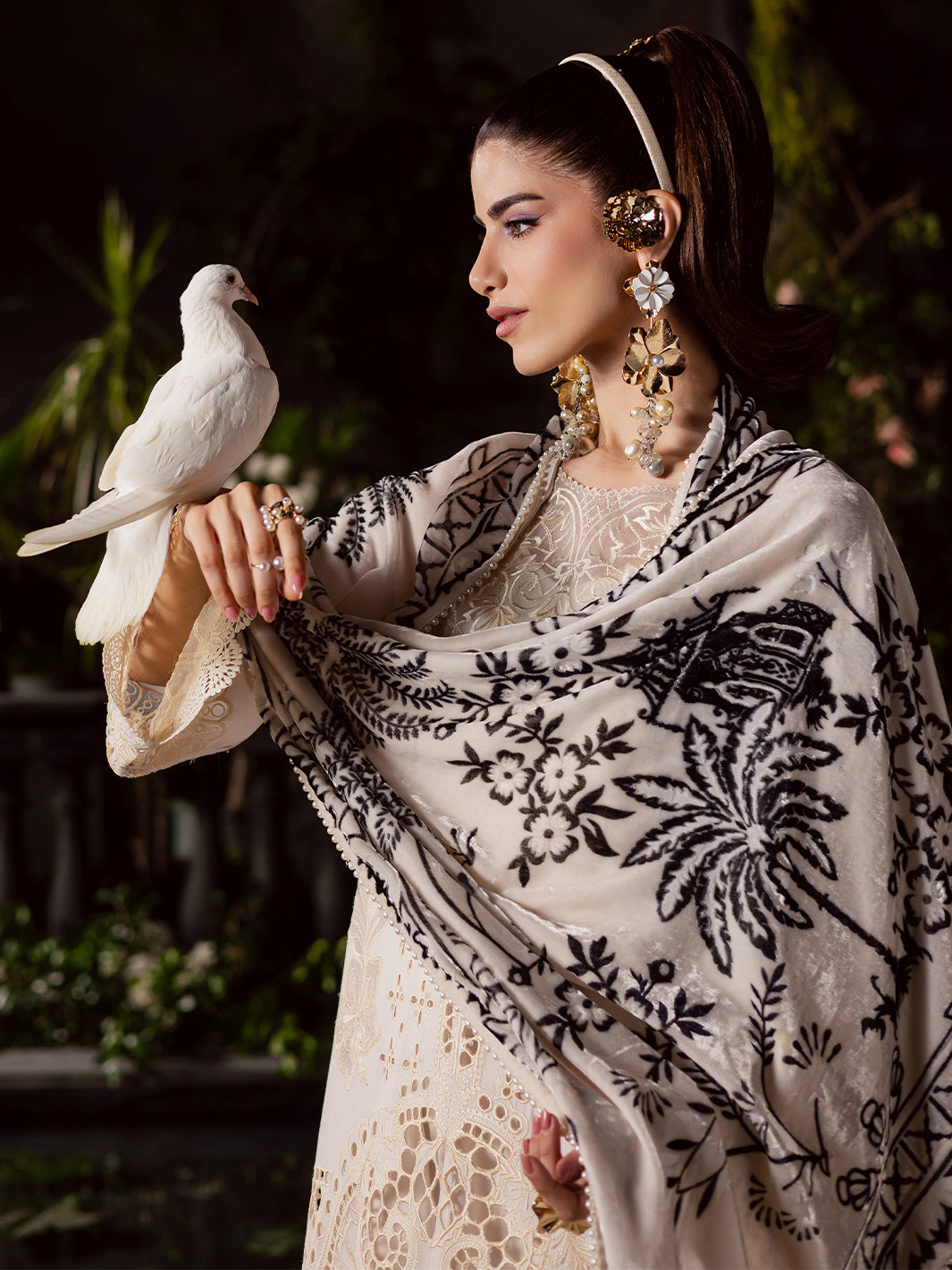 Mahnur | CK-003 | 3 PC Kotrai | Amelia Luxury Winter'25