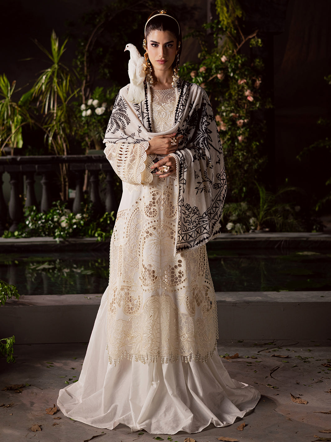 Mahnur | CK-003 | 3 PC Kotrai | Amelia Luxury Winter'25