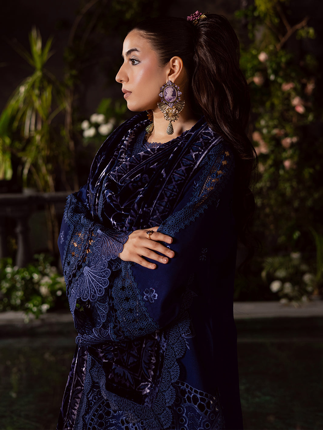 Mahnur | CK-004 | 3 PC Kotrai | Amelia Luxury Winter'25