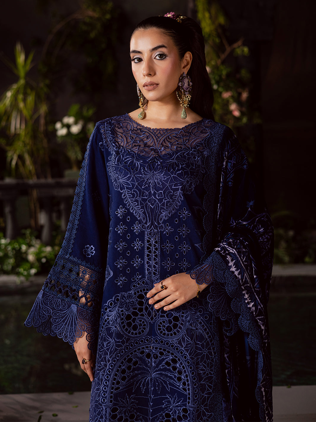 Mahnur | CK-004 | 3 PC Kotrai | Amelia Luxury Winter'25