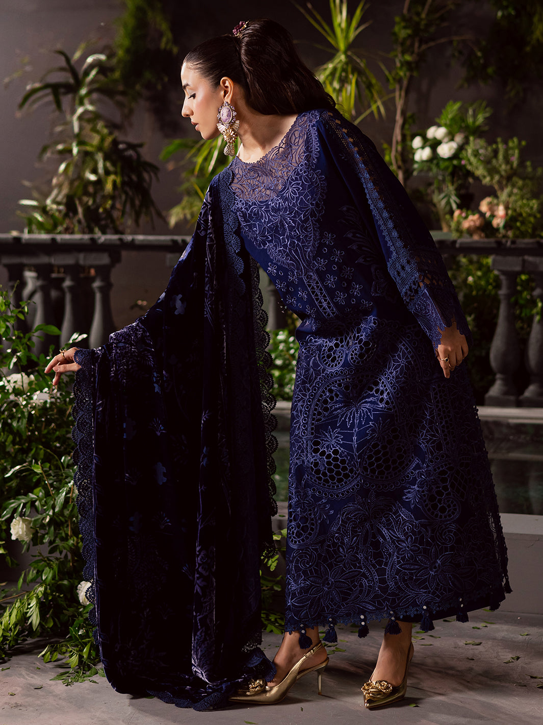 Mahnur | CK-004 | 3 PC Kotrai | Amelia Luxury Winter'25