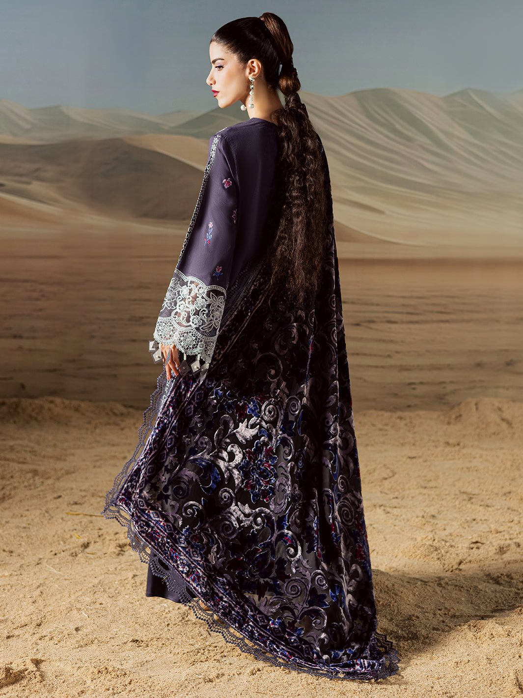 Mahnur | CK-005 | 3 PC Kotrai | Amelia Luxury Winter'25