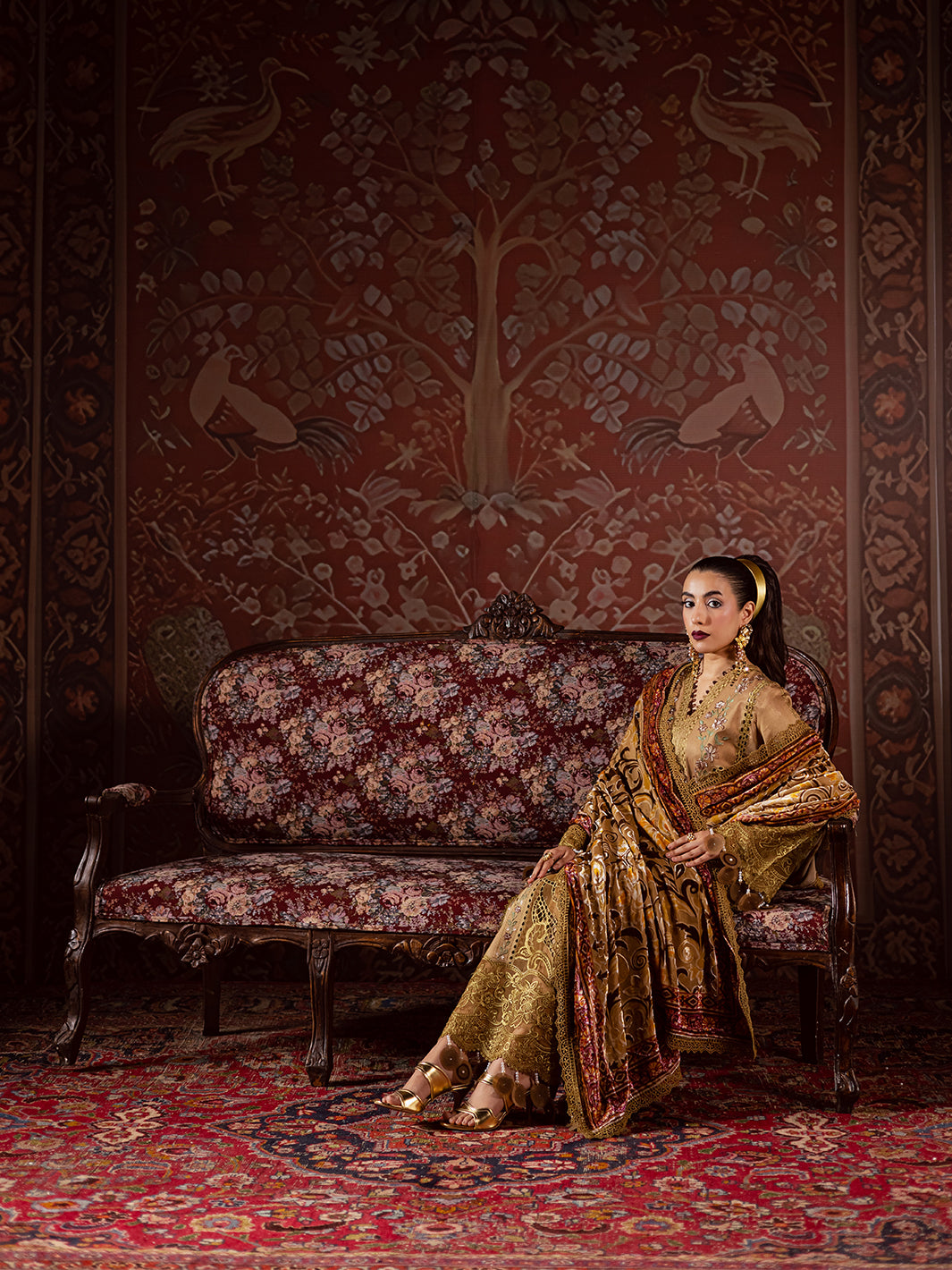Mahnur | CK-006 | 3 PC Kotrai | Amelia Luxury Winter'25