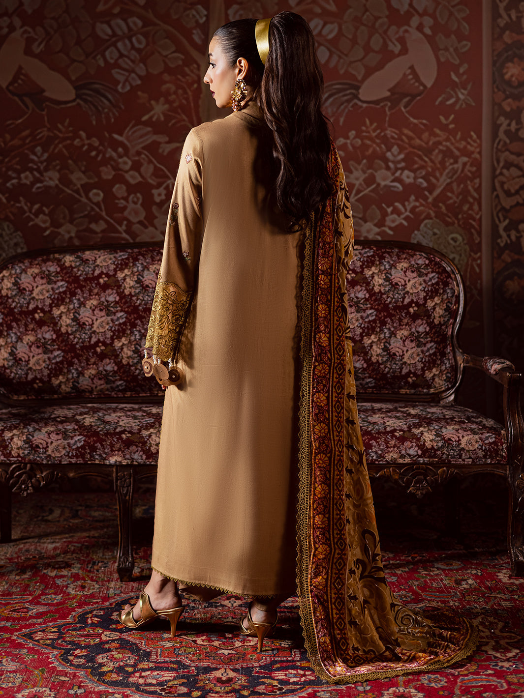Mahnur | CK-006 | 3 PC Kotrai | Amelia Luxury Winter'25