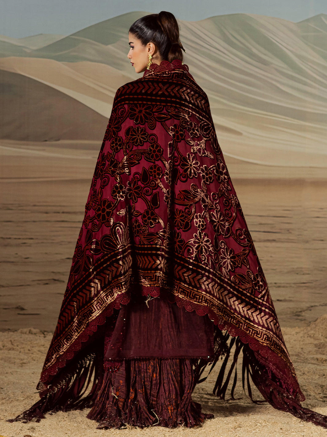 Mahnur | CK-007 | 3 PC Kotrai | Amelia Luxury Winter'25