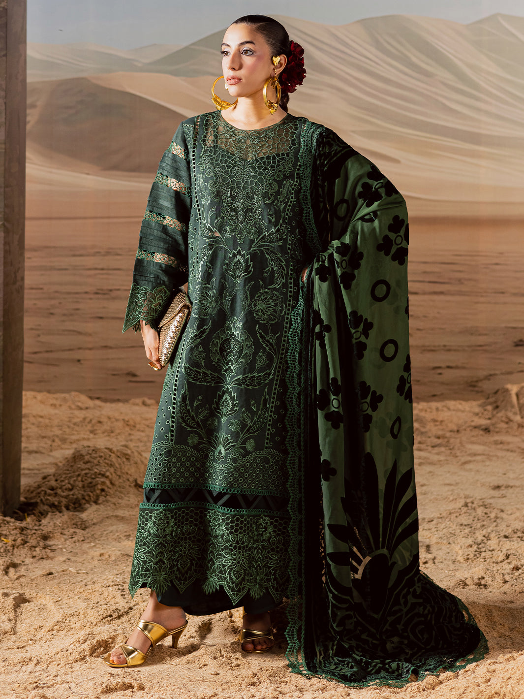 Mahnur | CK-009 | 3 PC Kotrai | Amelia Luxury Winter'25