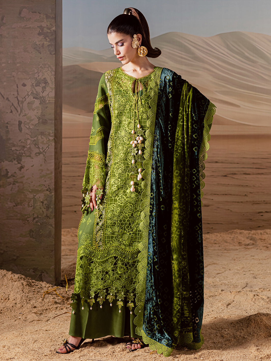 Mahnur | CK-012 | 3 PC Kotrai | Amelia Luxury Winter'25