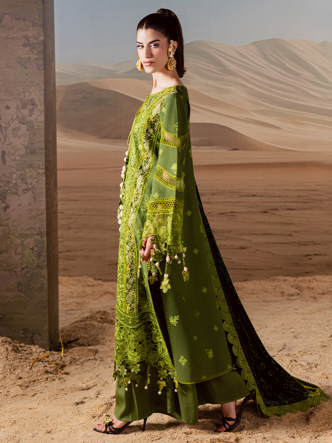 Mahnur | CK-012 | 3 PC Kotrai | Amelia Luxury Winter'25
