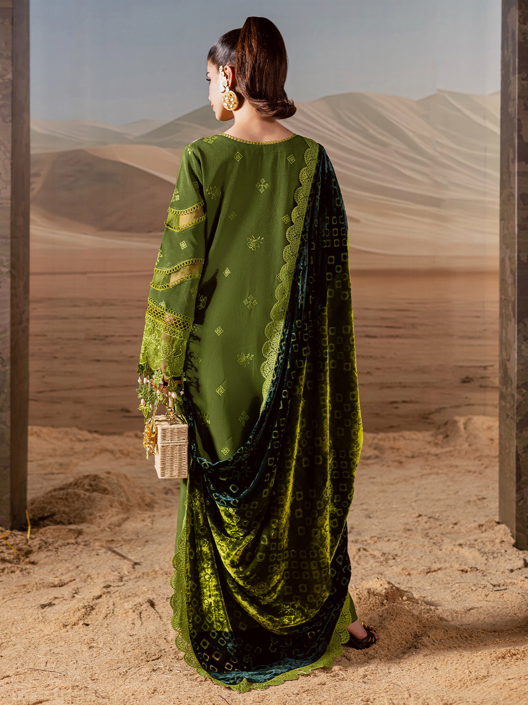 Mahnur | CK-012 | 3 PC Kotrai | Amelia Luxury Winter'25