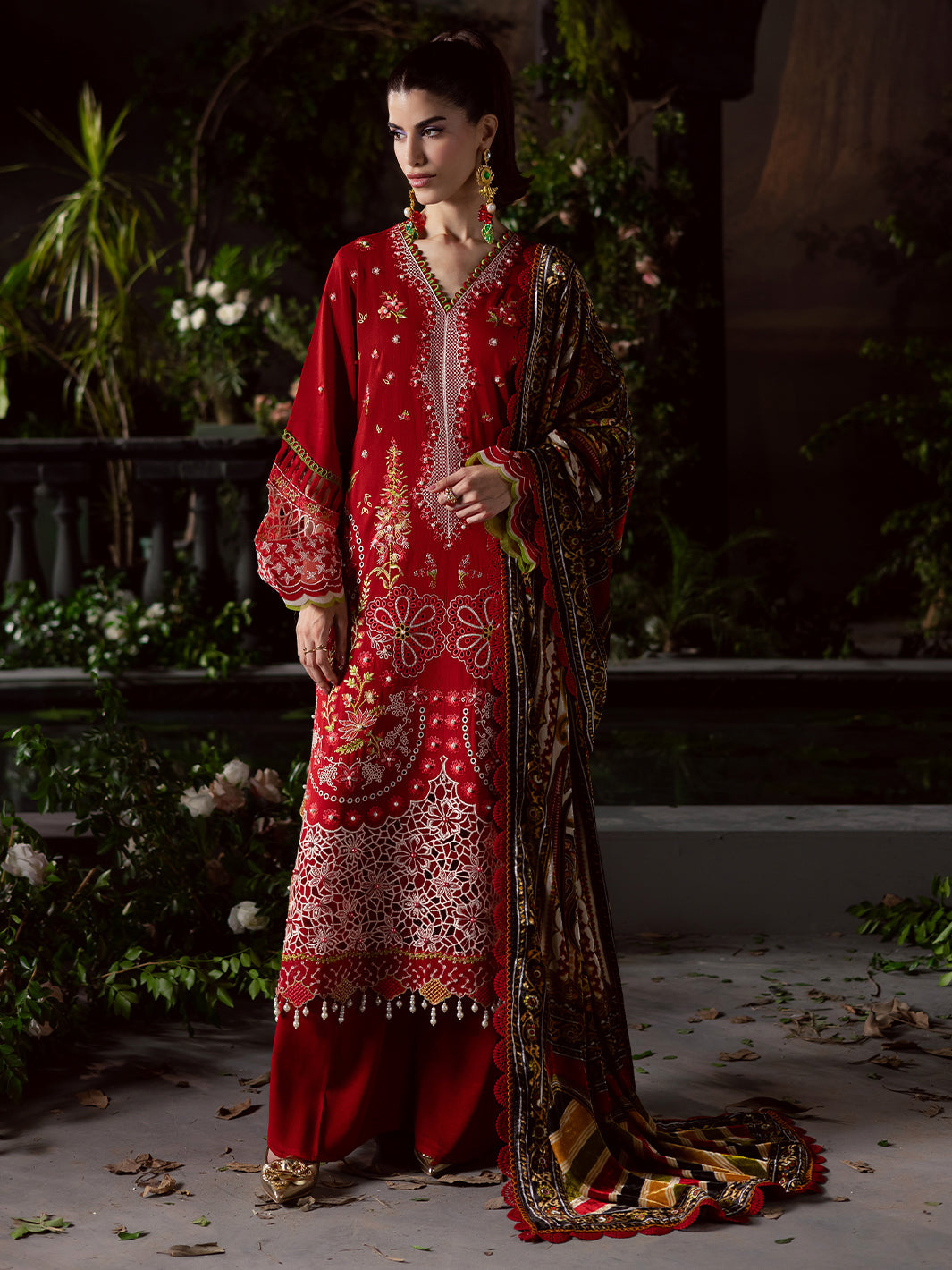 Mahnur | CK-013 | 3 PC Kotrai | Amelia Luxury Winter'25
