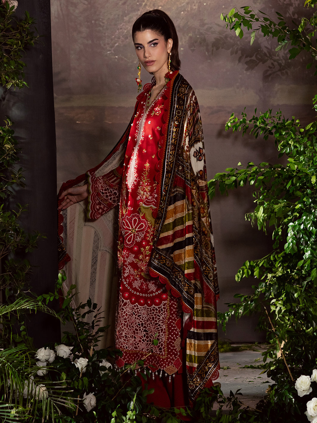 Mahnur | CK-013 | 3 PC Kotrai | Amelia Luxury Winter'25