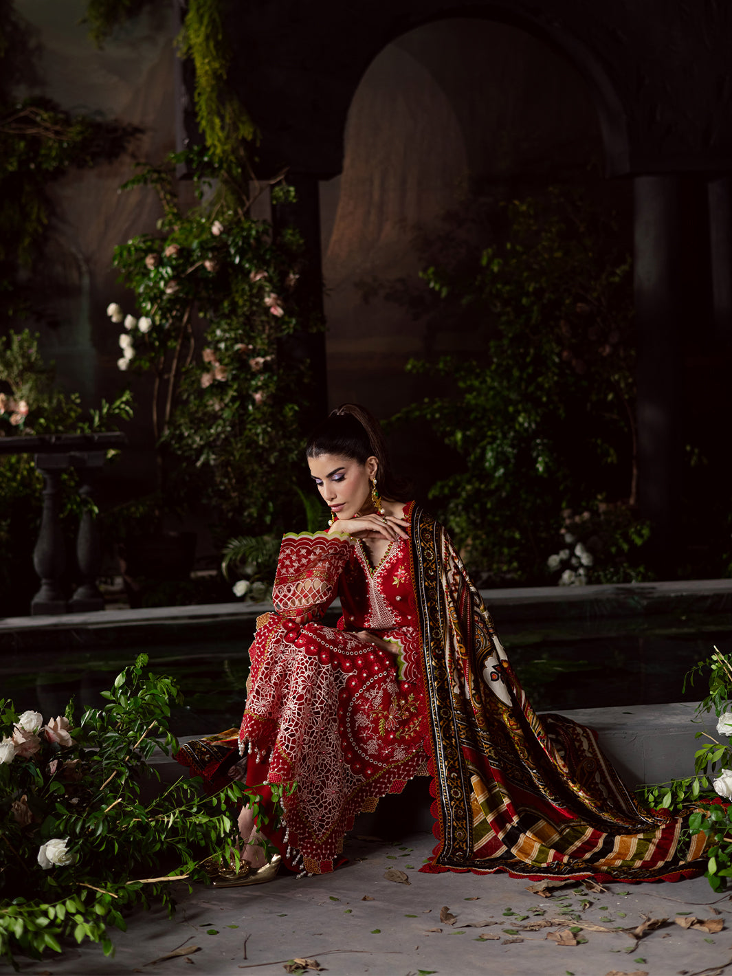 Mahnur | CK-013 | 3 PC Kotrai | Amelia Luxury Winter'25