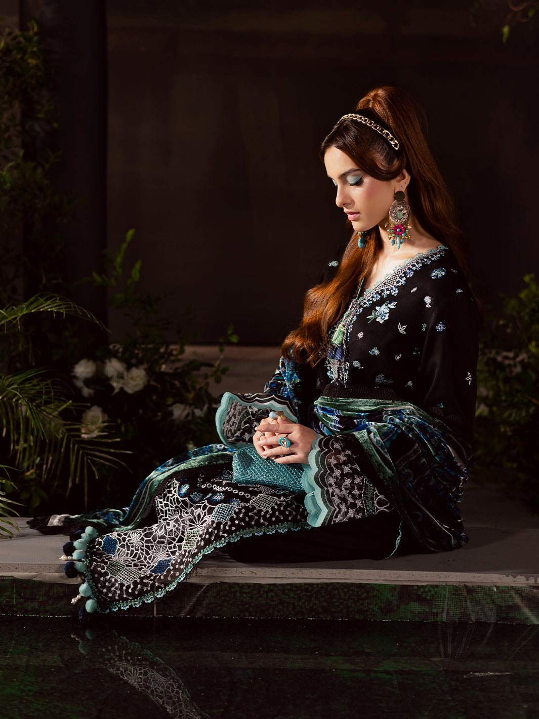 Mahnur | CK-014 | 3 PC Kotrai | Amelia Luxury Winter'25