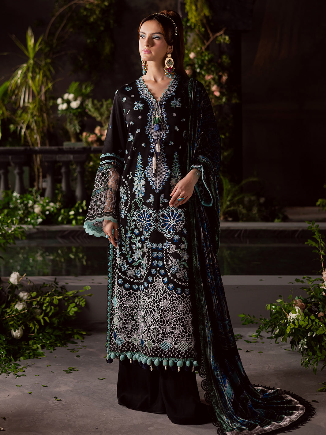 Mahnur | CK-014 | 3 PC Kotrai | Amelia Luxury Winter'25