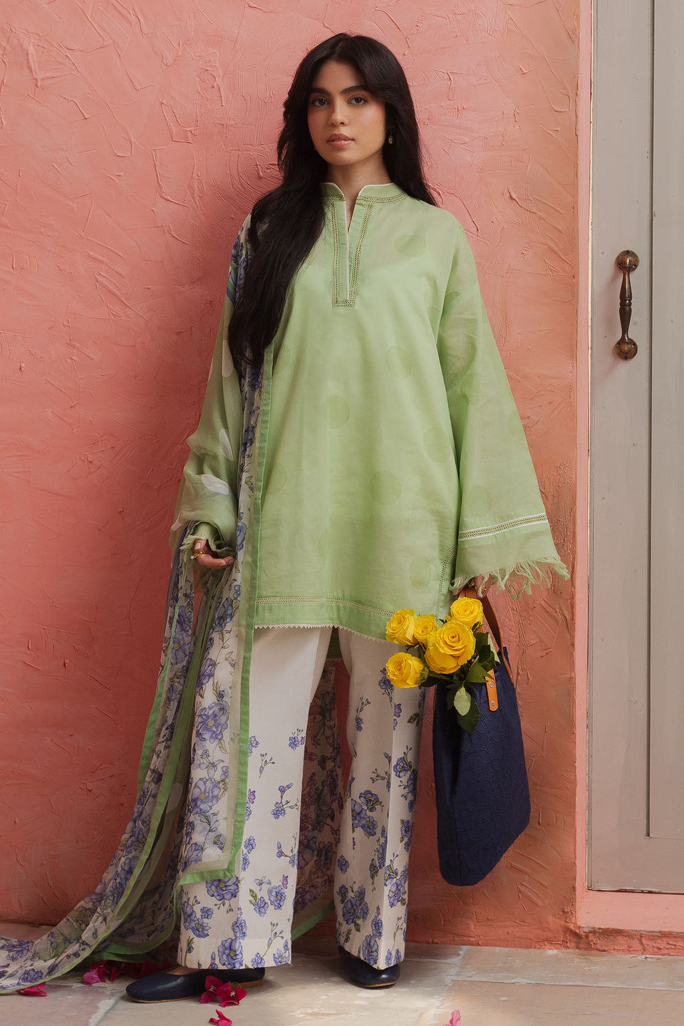 Coco Prints Collection'24 Vol-02 By Zara Shahjahan Pomelo-D1