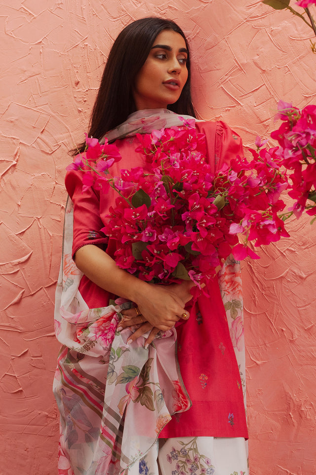 Coco Prints Collection'24 Vol-02 By Zara Shahjahan Coco Cherry-D2