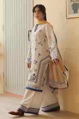 Coco Prints Collection'24 Vol-02 By Zara Shahjahan Mango Punch-D6