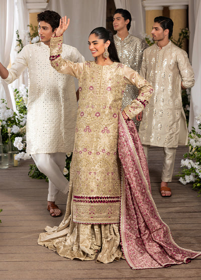 CT 29005 Gold Love - Haye Dil | Unstitched |3 Piece