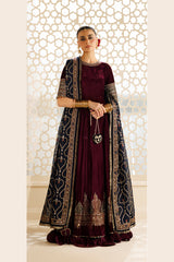 Jazmin Chandni Formals | Embroidered Velvet - CVF’26-D04