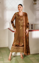 Asifa and Nabeel | Cedar LWC25-08 | 3pcs Embroidered Unstitched Winter