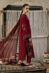 M.Prints By Maria B | 3 Piece Unstitched Embroidered Dobby Linen Suit MPT-3110-A