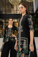 Maria B Lawn | 3 Piece Unstitched Embroidered Jacquard Lawn Suit EL-26-11