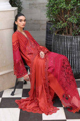 Maria B Lawn | 3 Piece Unstitched Embroidered Lawn Suit EL-26-13