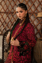 M.Prints By Maria B | 3 Piece Unstitched Embroidered Linen Suit MPT-3101-A