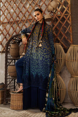 M.Prints By Maria B | 3 Piece Unstitched Embroidered Linen Suit MPT-3101-B