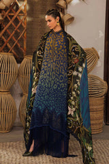 M.Prints By Maria B | 3 Piece Unstitched Embroidered Linen Suit MPT-3101-B