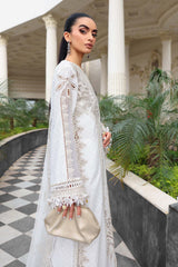 Maria B Lawn | 3 Piece Unstitched Embroidered Jacquard Lawn Suit EL-26-01